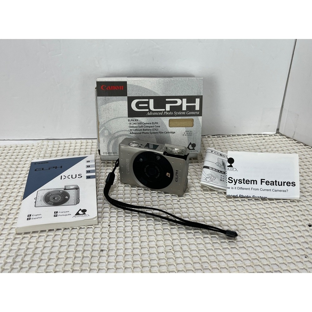 Canon‎ ELPH Advanced Photo System Film Camera untested